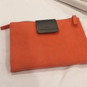 Air France First Class Amenities Clutch Orange